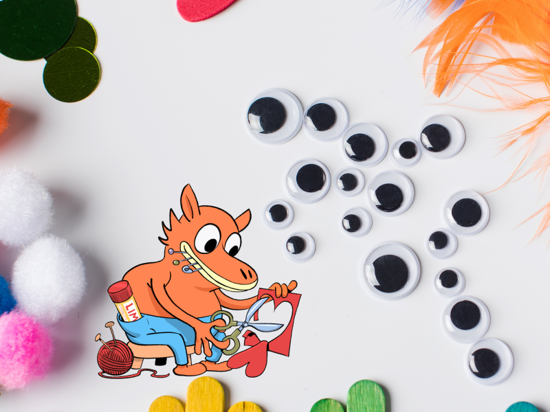 Fortællinger og fantasi: Hyggelige monstre (4-8år)