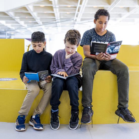 Læsemaraton. Fotograf Nikolai Linares