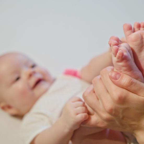 Babymassage 