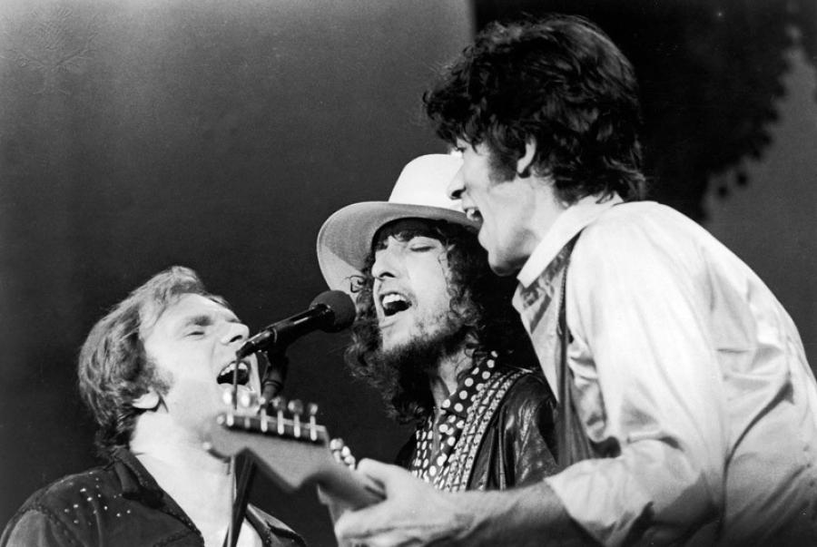 The Band med Bob Dylan. Foto Copyright: United Artists / Archive Photos / Getty Images / Universal Images Group 