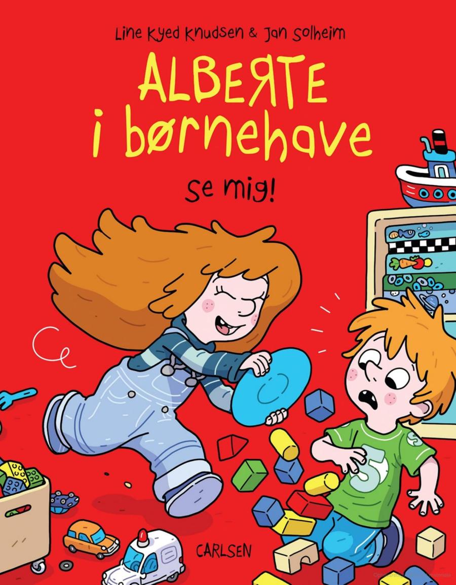 Forside af bogen Alberte i børnehave: Se mig