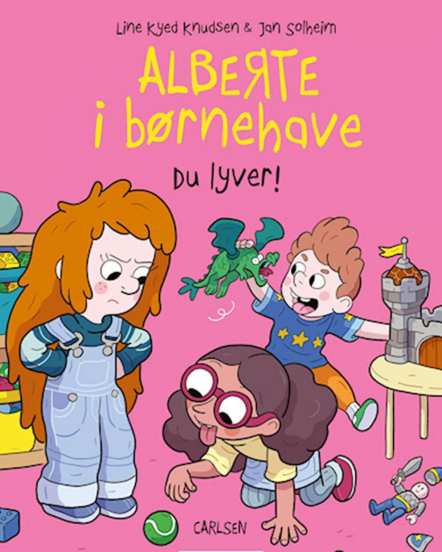 Forside af bogen Alberte i børnehave