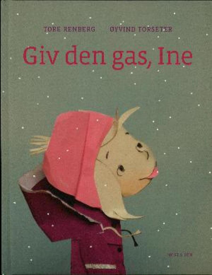 Forside af bogen Giv den gas, Ine