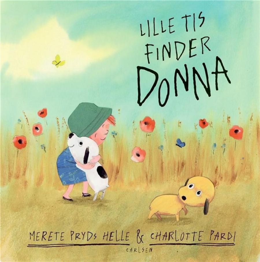 Forside af bogen Lille Tis finder Donna