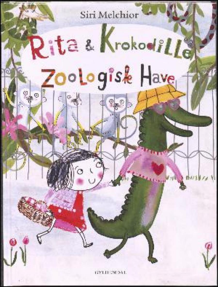 Forside af bogen Rita & krokodille - zoologisk have