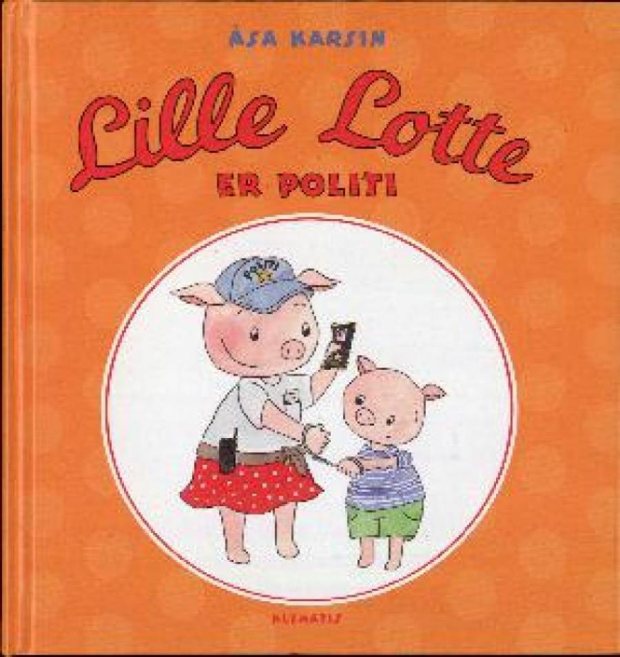 Forside af bogen Lille Lotte er politi