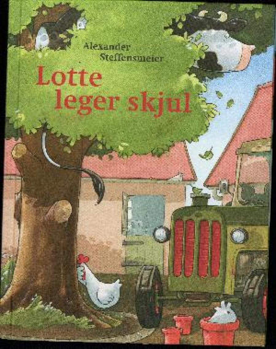 Forside af bogen Lotte leger skjul
