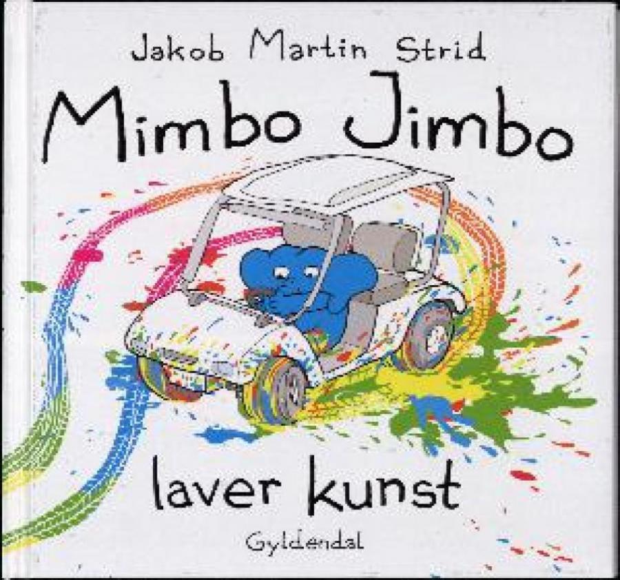 Forside af bogen Mimbo Jimbo laver kunst