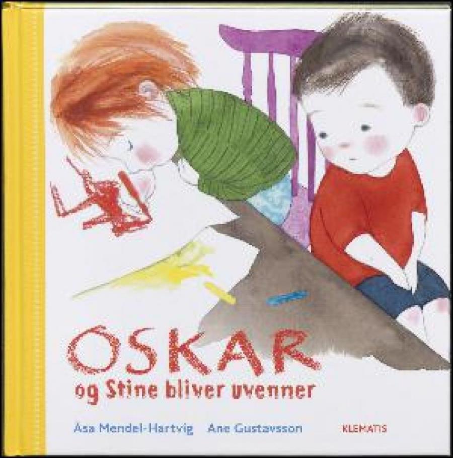Forside af bogen Stine og Oskar bliver uvenner